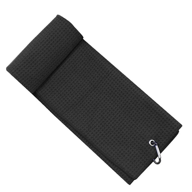 87 Fairways Premium Microfiber Golf Towel With Carabiner Clip